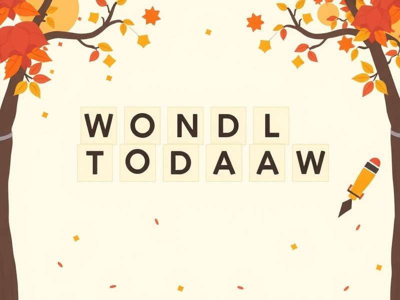 Close up of a person playing Wordle on a smartphone with green and yellow tiles visible