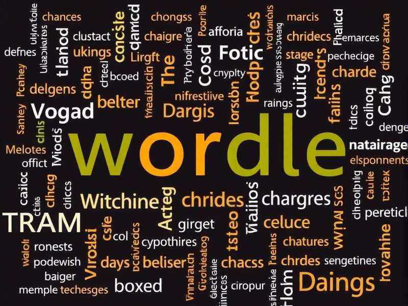 Wordle results shared on social media as colored squares