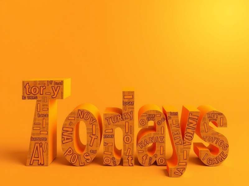 A smartphone displaying the Wordle game board with green and yellow tiles