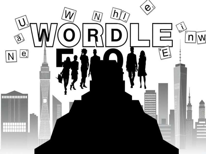 Wordle game interface on mobile and desktop screens