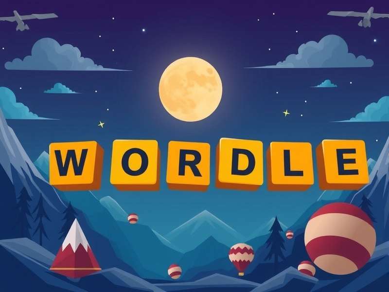 Wordle strategy visualization showing word frequency