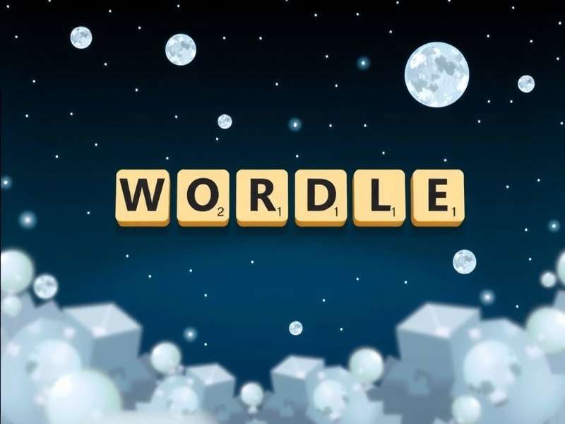Wordle Puzzle strategy board with letters and colors