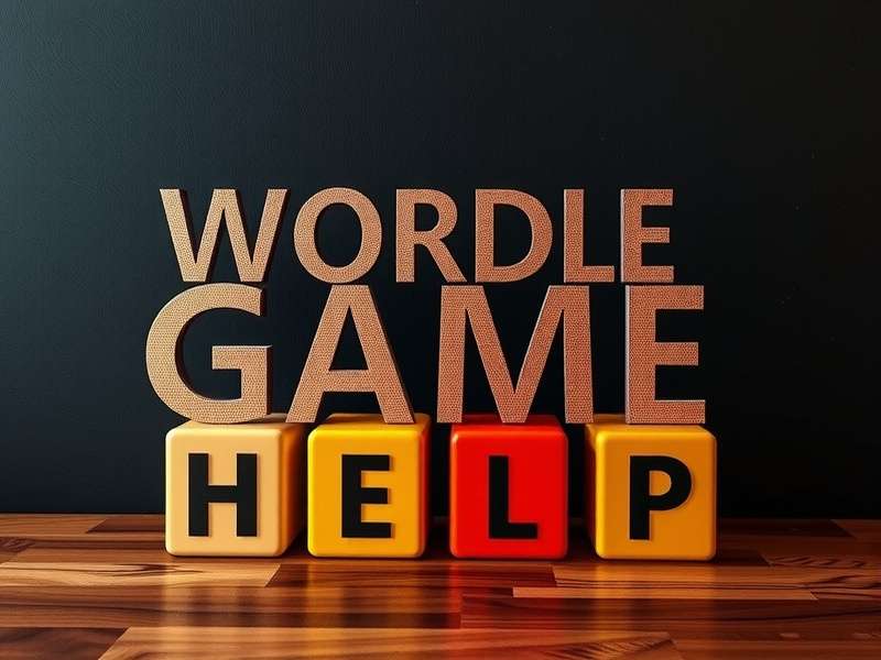 A person holding a phone displaying the Wordle game interface