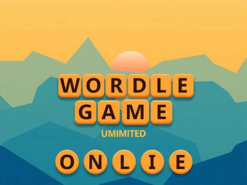 Wordle Game Unlimited Play Online on laptop and mobile