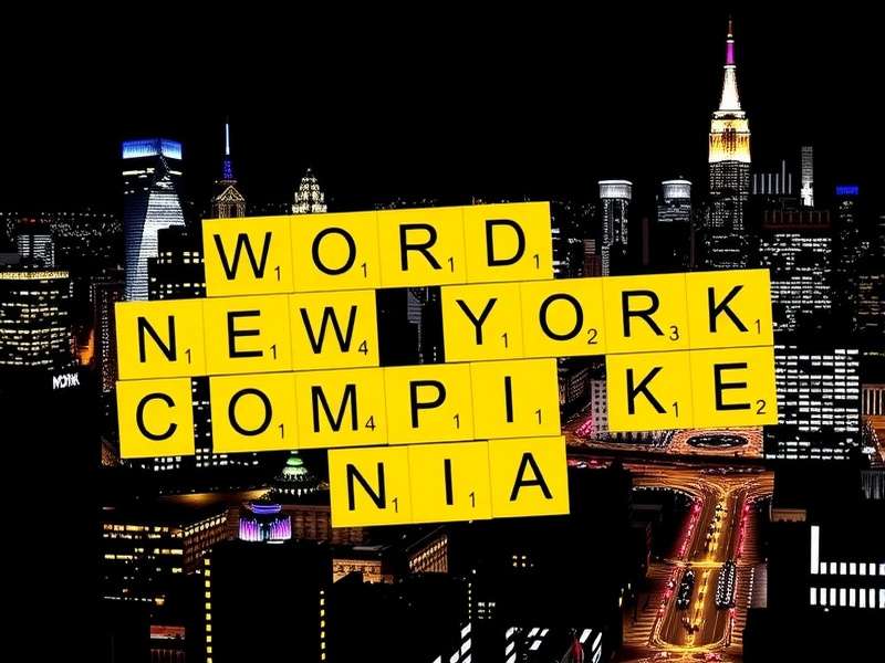 Wordle Game board on a digital screen alongside classic wooden puzzle pieces