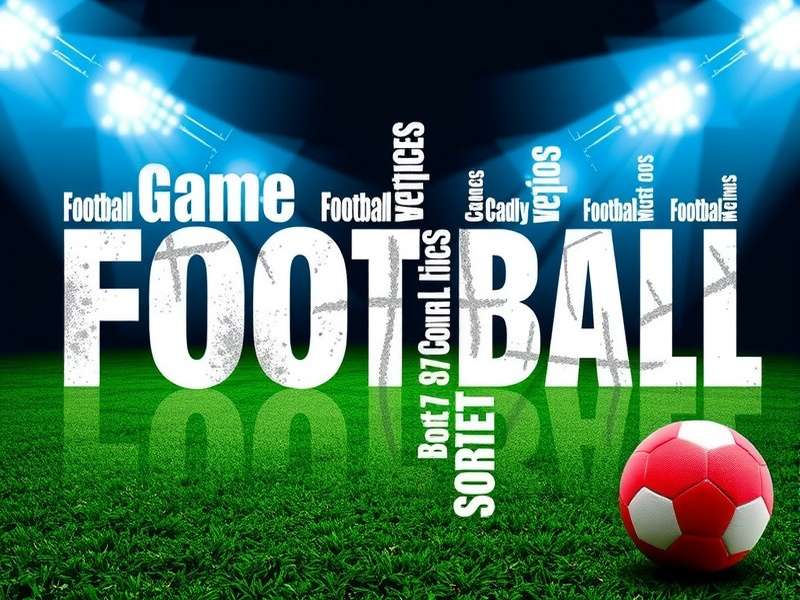 A laptop showing the Football Wordle grid next to a football on a desk