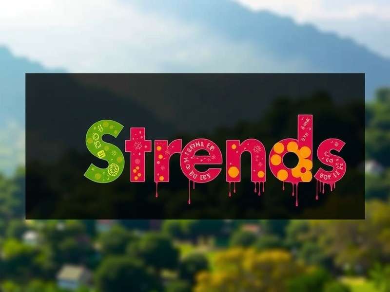 Wordle Strands game interface on a tablet and phone