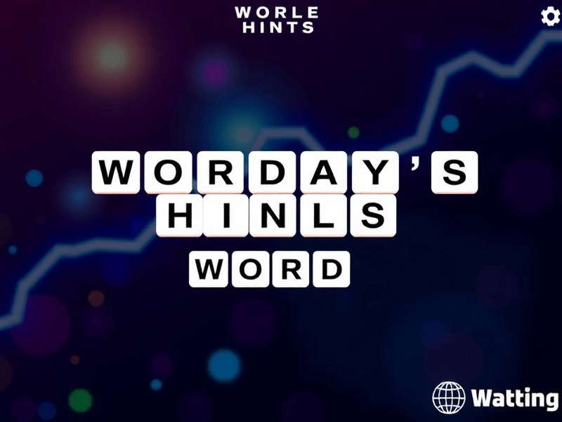 Wordle game board showing green and yellow letters on a phone screen