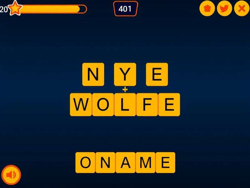 Wordle gameplay screenshot showing colorful grid