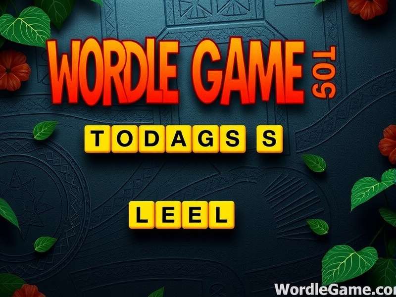 Wordle Game strategy visualization showing letter frequency and pattern analysis for today's S Level puzzle