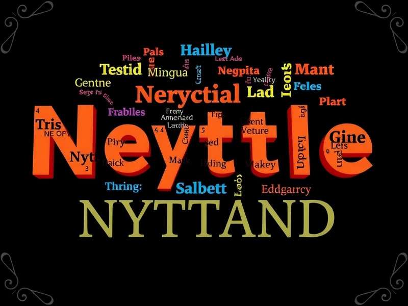 Colorful Wordle game board showing green, yellow, and gray squares