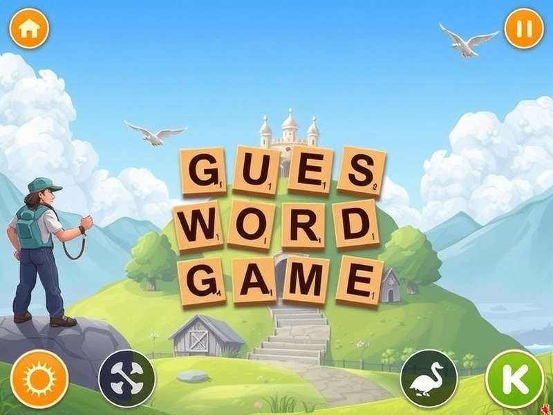 Wordle gameplay on a smartphone