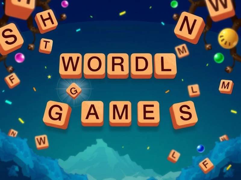 Wordle Game Free To Play — Daily word puzzle interface with colorful letter tiles showing correct and incorrect guesses