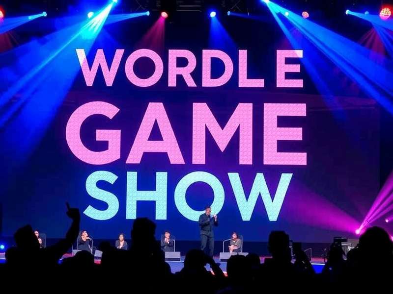 Wordle Game Show Rupaul — vibrant illustration of word puzzle with drag queen glamour elements