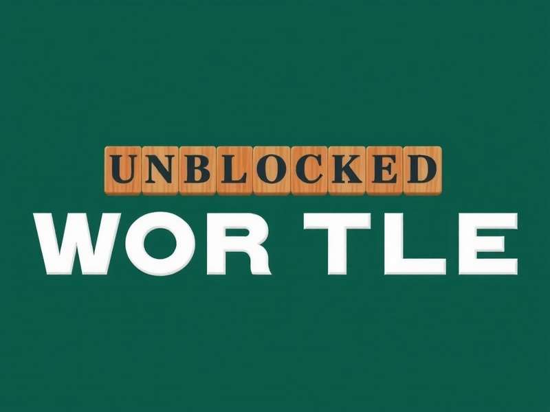 Wordle Unblocked puzzle grid showing a completed word game with green, yellow, and gray tiles