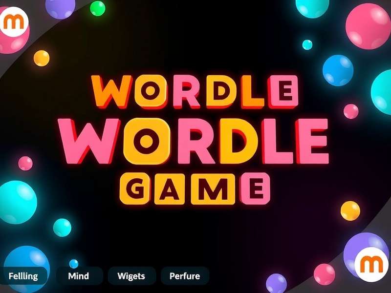 Wordle Game Play Unlimited – vibrant word puzzle interface with colorful letter tiles