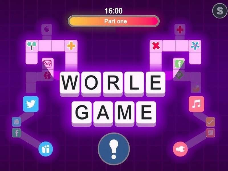 Wordle Game How To Create: Visual guide to building your own word puzzle game with colorful tiles and grid layout.